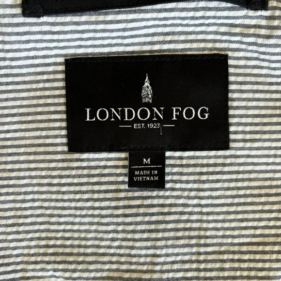 London Fog Women's Black Trench Coat with removable hood size m - Picture 5 of 11